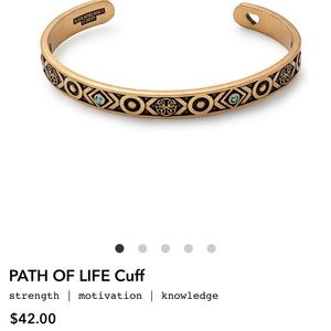 Path of Life Alex & Ani Cuff - Gold. Gently used.